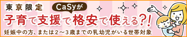 CaSy×自治体の「家事･子育て支援」